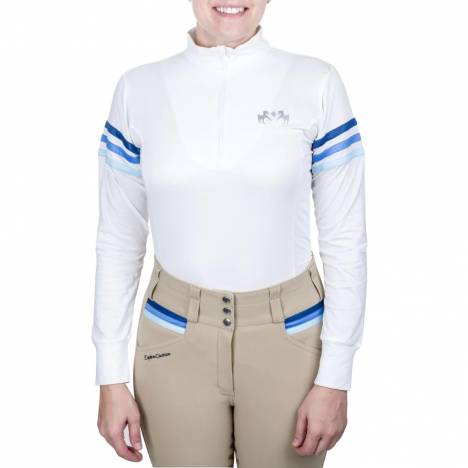 Equine Couture Ladies Gradient Long Sleeve Show Shirt