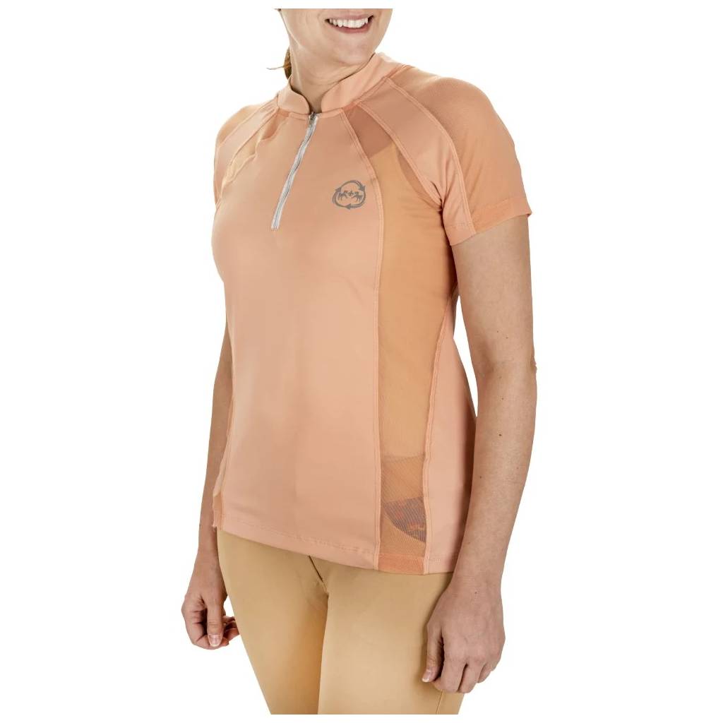 EcoRider by Equine Couture Ladies Ella Short Sleeve Sport Shirt