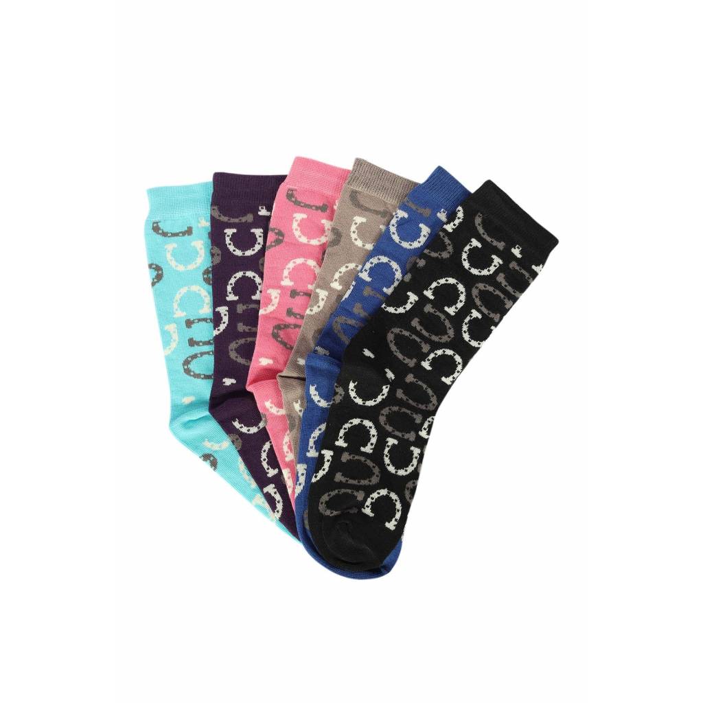 AWST Int'l Lucky Horseshoes Socks