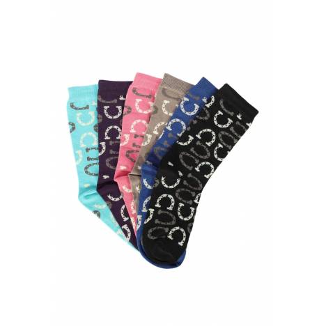 AWST Int'l Lucky Horseshoes Socks