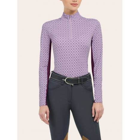R.J. Classics Ladies Libby 1/4 Zip Shirt