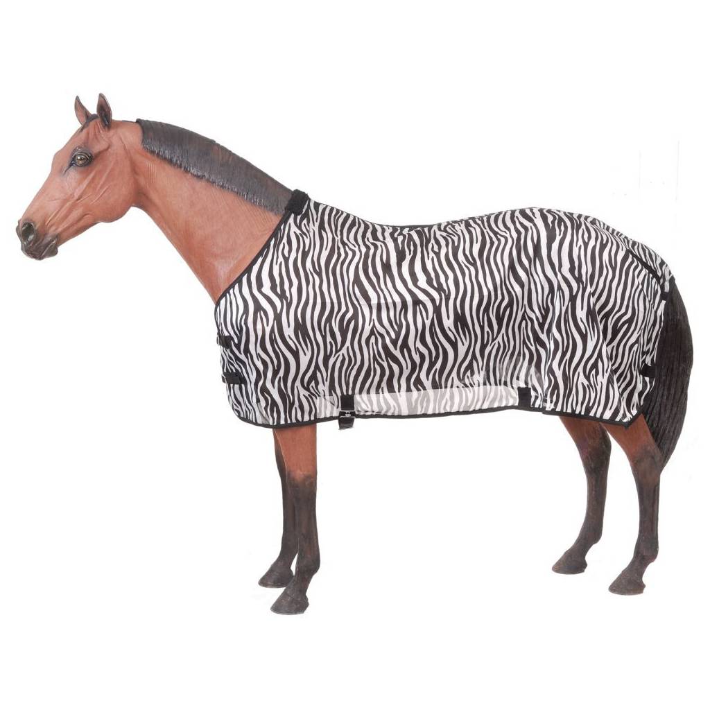 Tough-1 Pony Zebra Mesh Fly Sheet