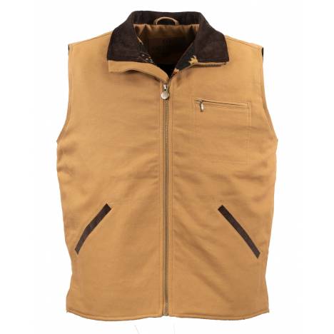 Outback Trading Mens Sawbuck Canvas Vest