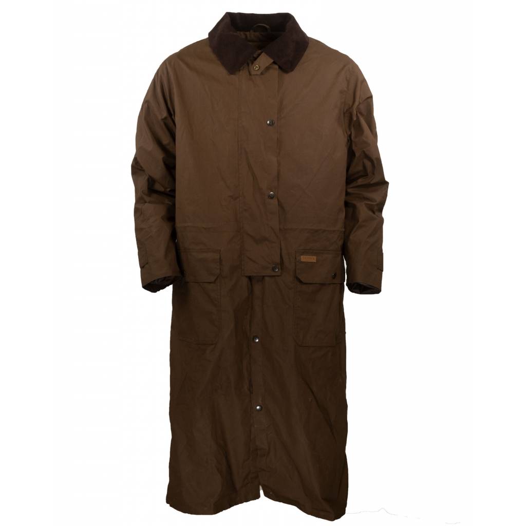 Outback Trading Mens Wax Cotton Duster Coat