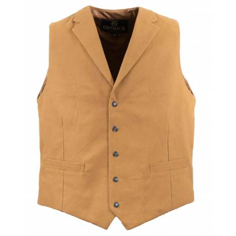 Outback Trading Mens Jessie Canvas Vest