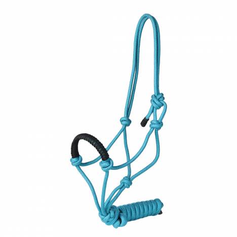 TuffRider Rugged Rope Halter Braided Noseband with Matching 6' Lead