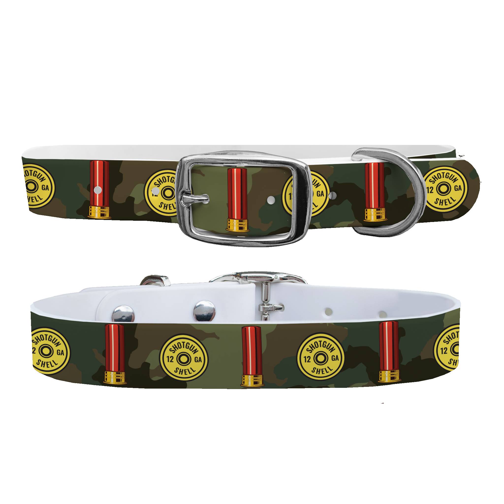 C4 Dog Collar Covey and Paddle - 12 Gauge Camo Collar