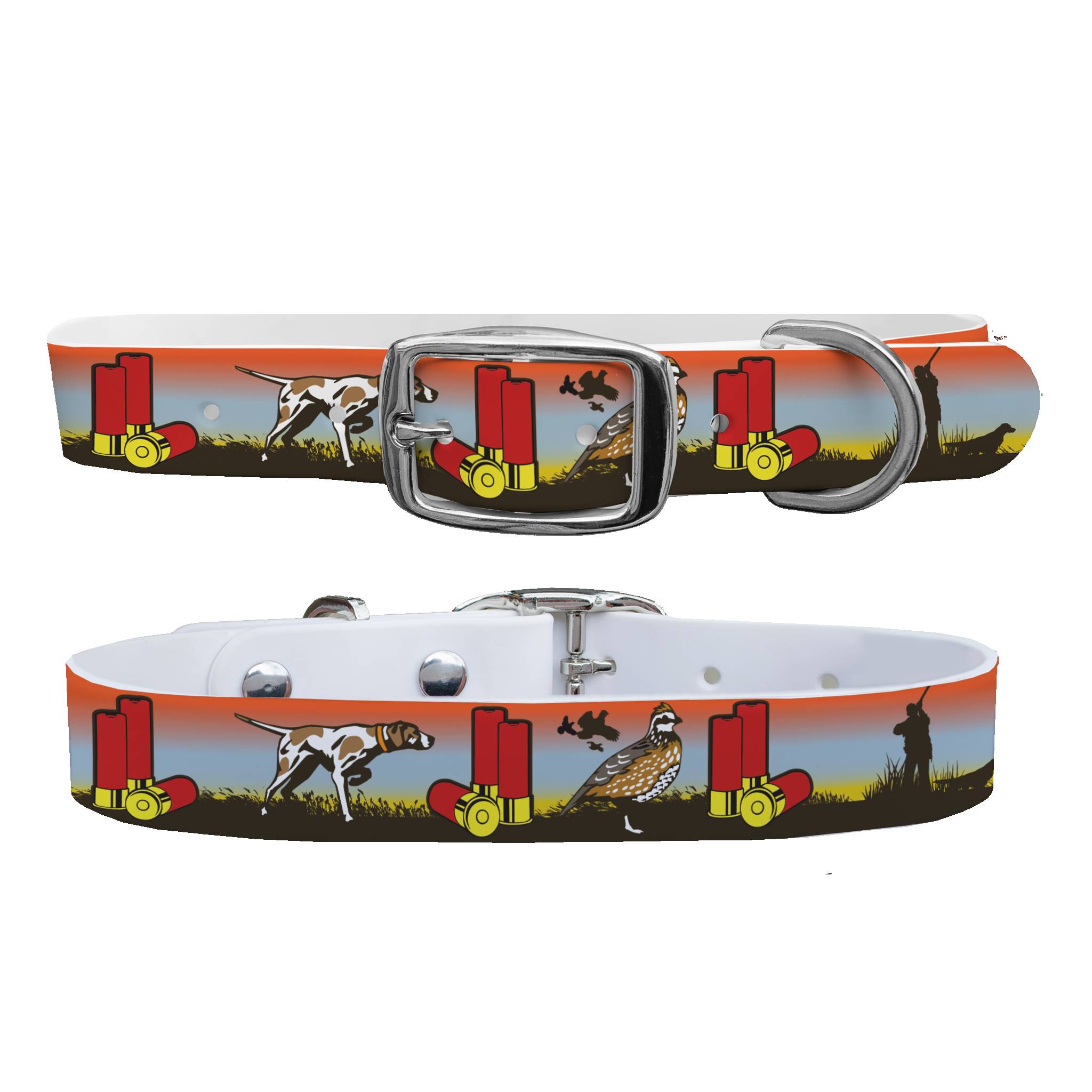 C4 Dog Collar Covey and Paddle - Pointer Sunset Collar