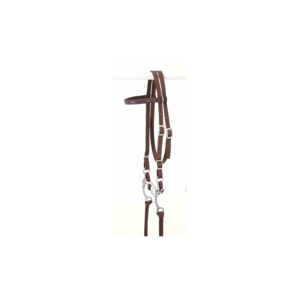 King Series Pony Nylon Browband Bridle