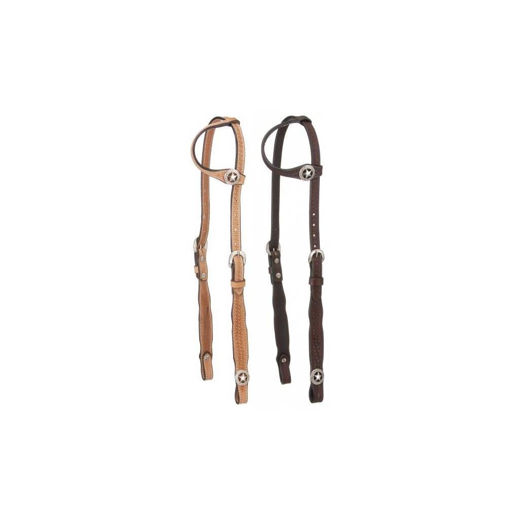 Royal King Square Cheek Single Ear Headstall