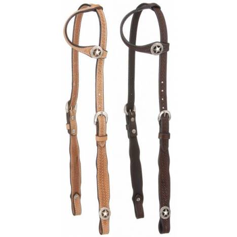 Royal King Square Cheek Single Ear Headstall