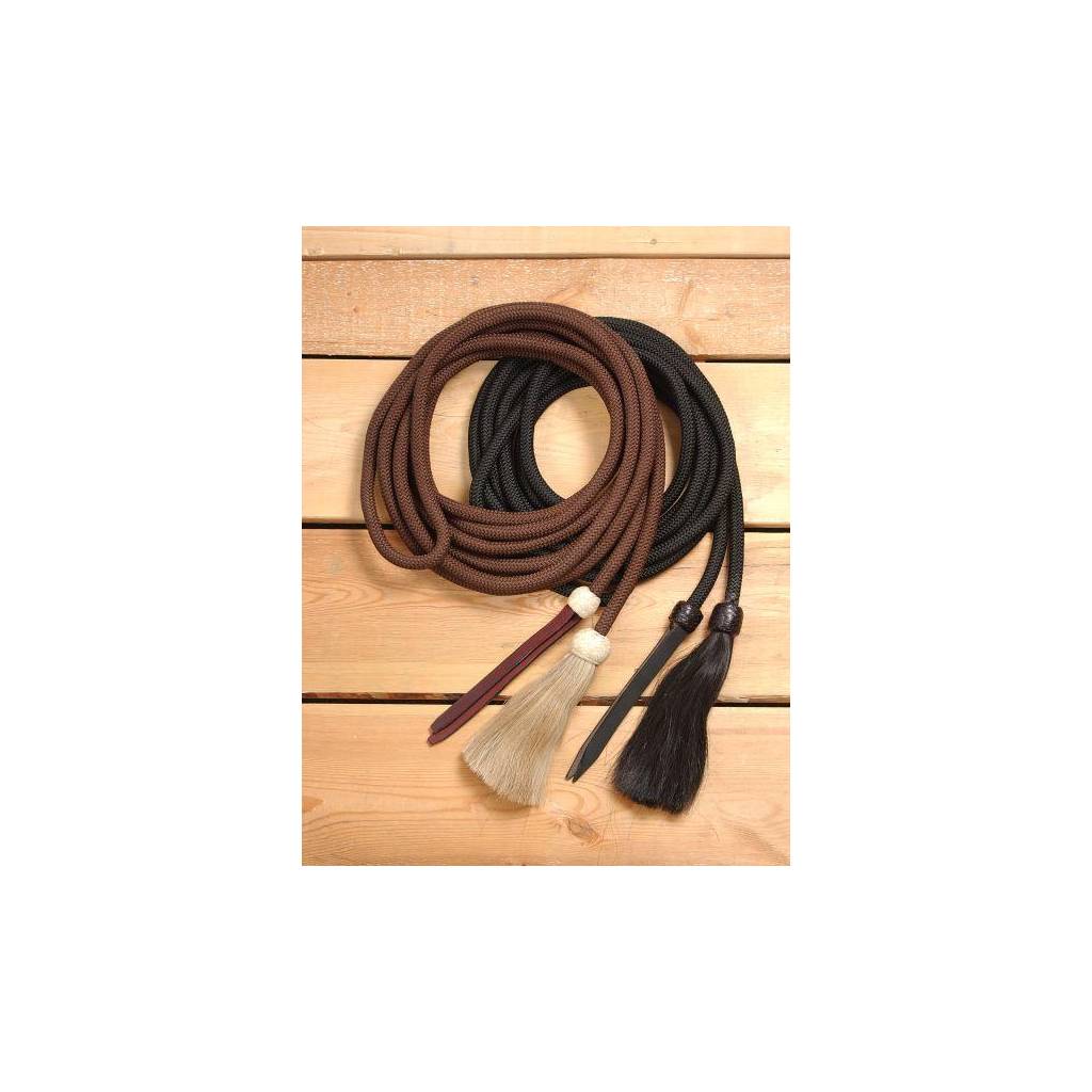 Royal King Braided Mecate Rope with Horsehair Tassel