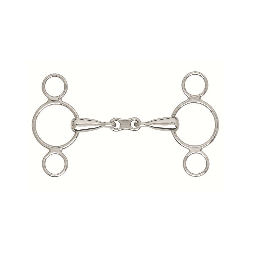 Centaur Pessoa 2-Ring Pony French Mouth Elevator Gag