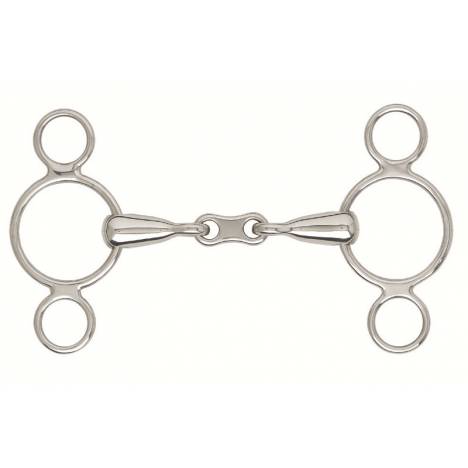 Centaur Pessoa 2-Ring Pony French Mouth Elevator Gag