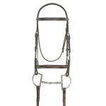 Ovation Fancy Raised Padded Bridle w/Laced Reins