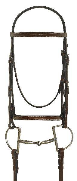 467263AUSNTFULL Camelot Gold Plain Raised Bridle with Laced Reins sku 467263AUSNTFULL