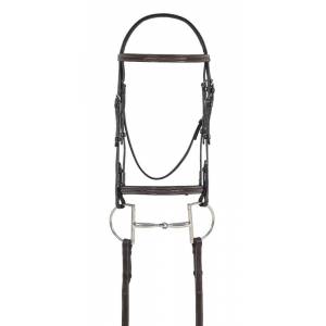 Ovation Fancy Stitched Raised Comfort Crown Padded Bridle