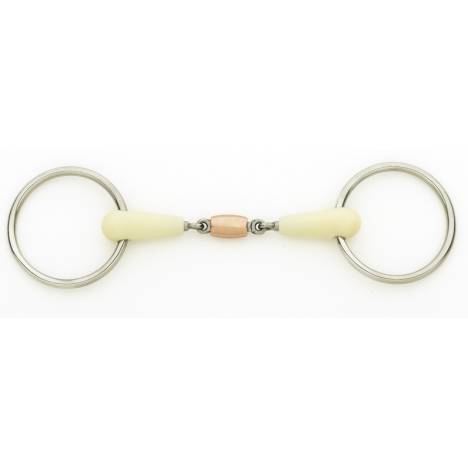 Happy Mouth Copper Roller Mouth Loose Ring Bit - Double Jointed