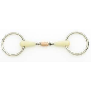 Happy Mouth Copper Roller Mouth Loose Ring Bit - Double Jointed