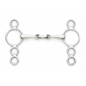 Centaur Small Cheek 3 Ring Gag - Center Peanut