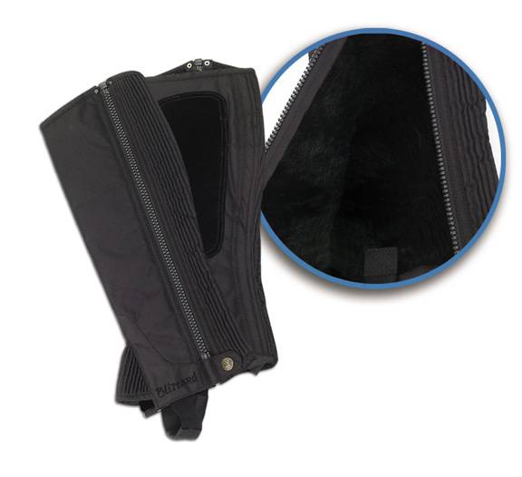 Ovation Blizzard Fleece Lined Half Chaps - Ladies