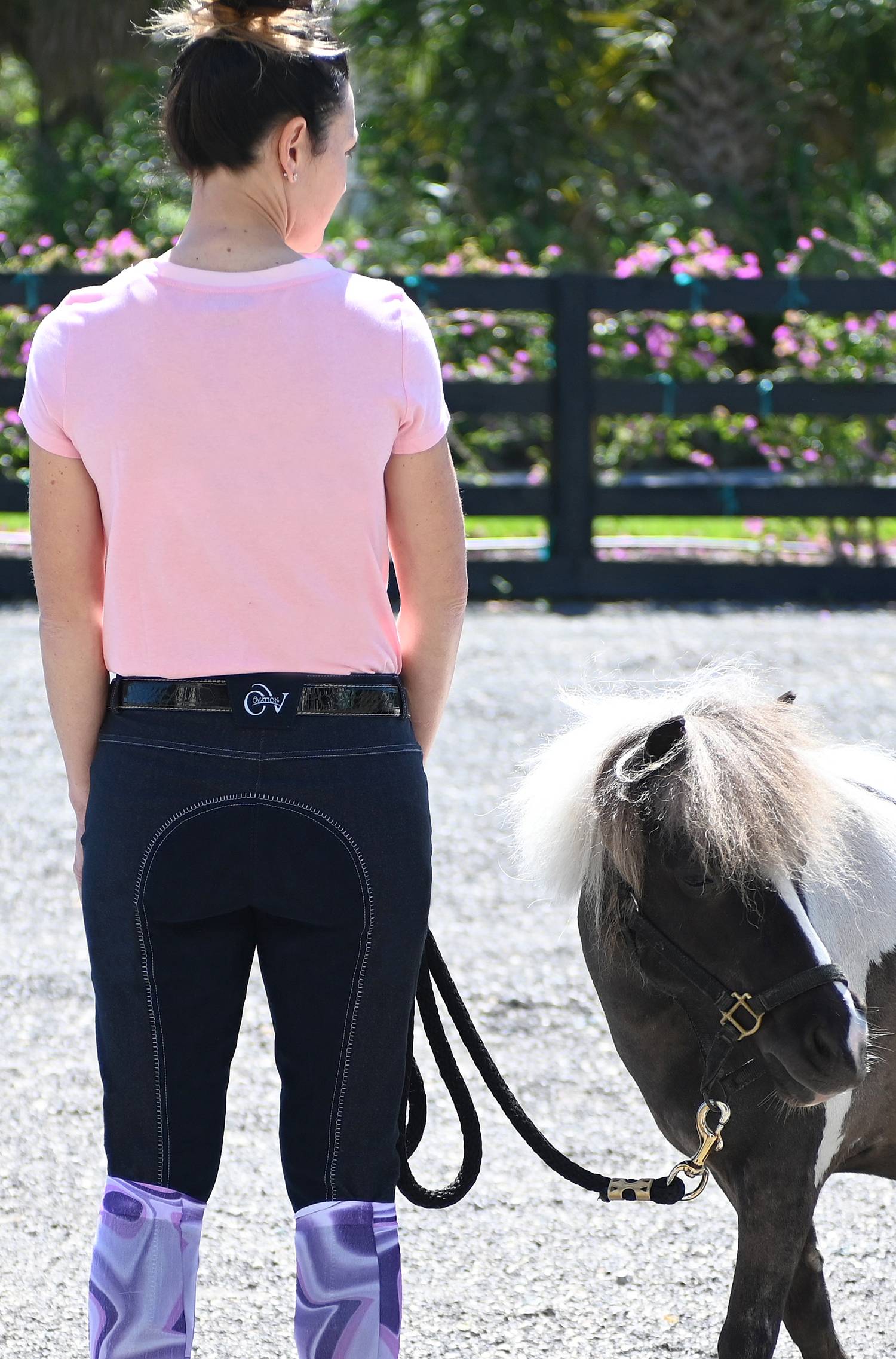 Ovation Euro Jean Front Zip Breeches 