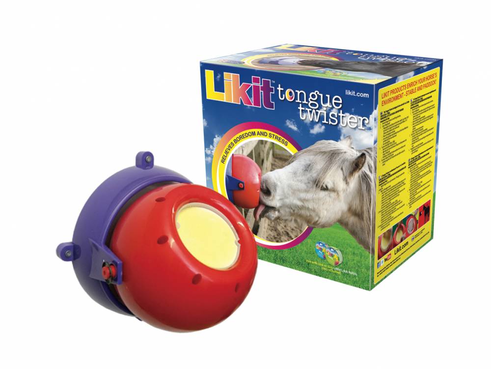 Likit-cheval Stable Boredom langue Twister/rouge