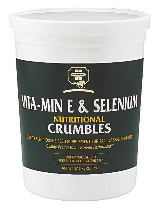 5-107146 Farnam Vita Min E & Selenium Crumbles sku 5-107146