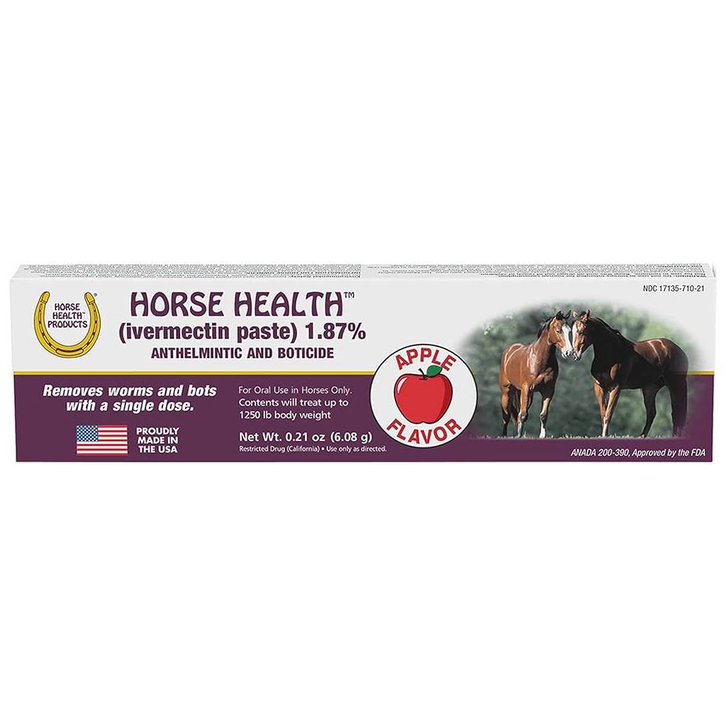 Horse Health Ivermectin Paste 1.87 Dewormer