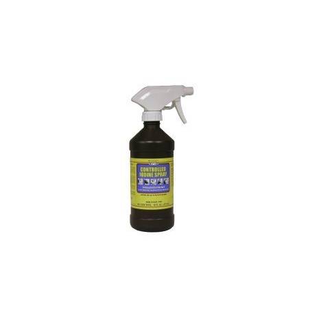 Controlled Iodine Topical Antiseptic Spray