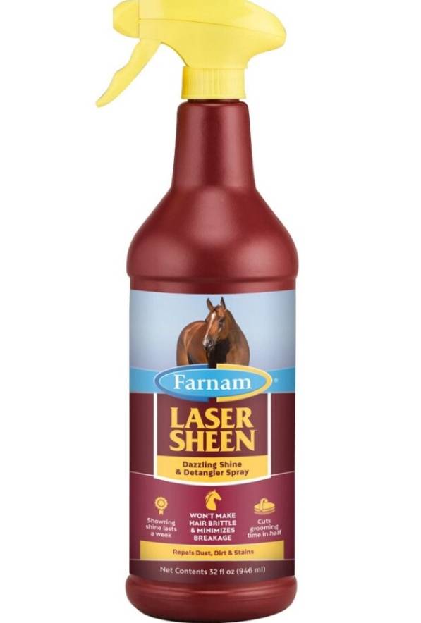 Farnam Laser Sheen Dazzling Shine & Detangler Ready-to-Use