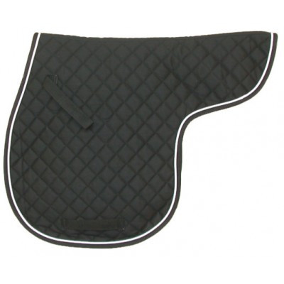 EquiRoyal Contour Quilted Cotton Comfort Saddle Pad