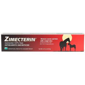 Merial Zimectrin Equine Paste Dewormer