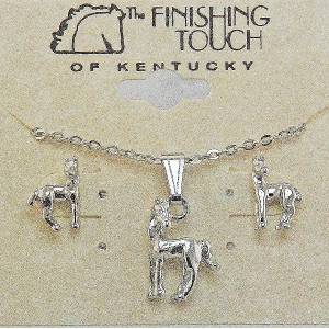 Finishing Touch Horse with  Turned Head Gift Set