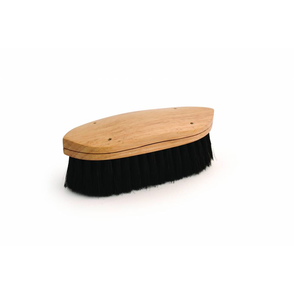 Legends Poly/Horsehair Blend Curved-Back Grooming Brush