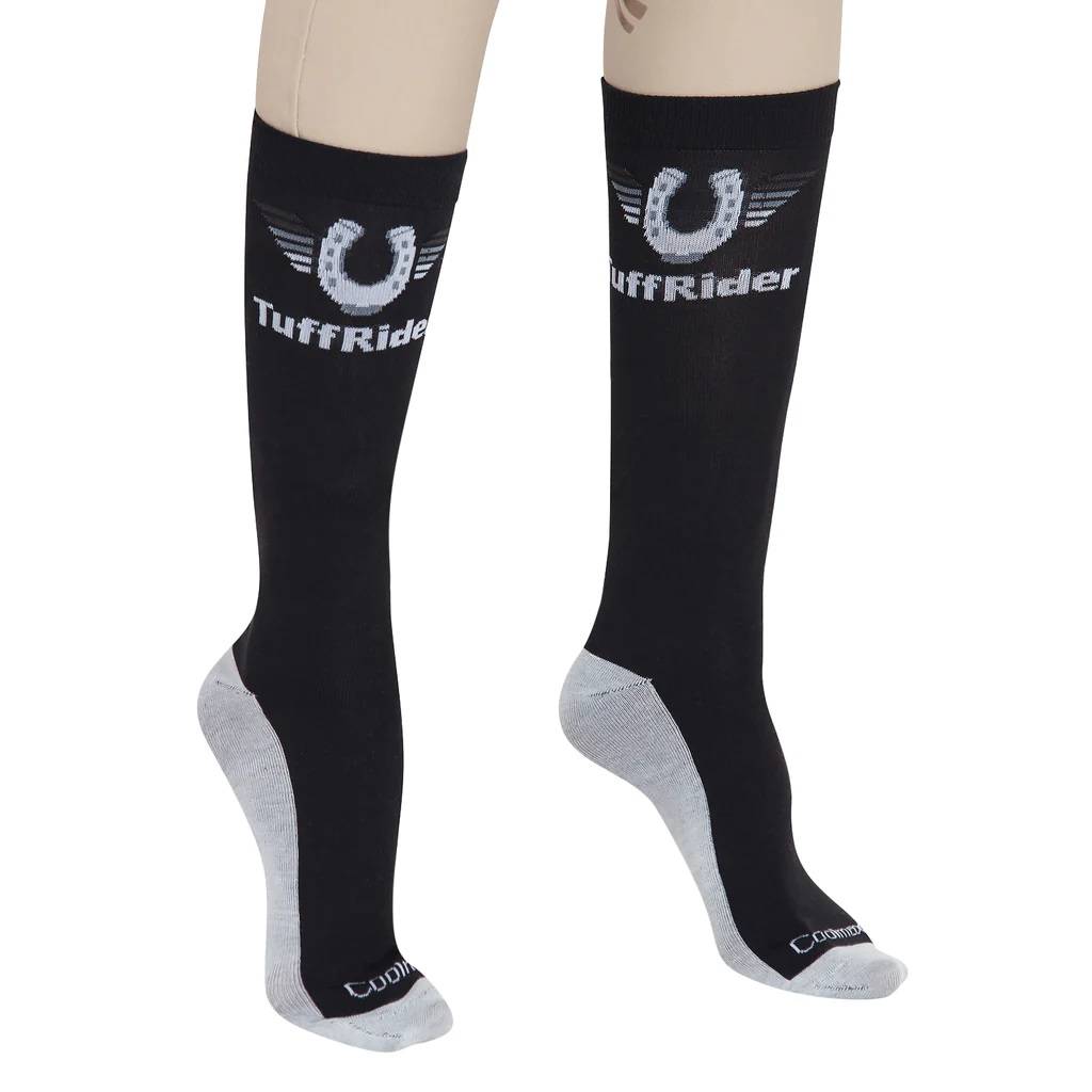 TuffRider Slim Line CoolMax Boot Socks