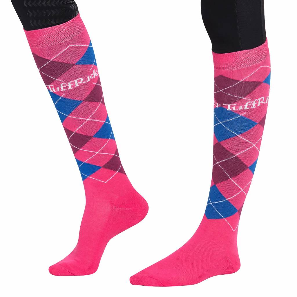 Tuffrider Argyle Socks - Ladies