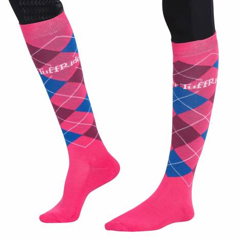 Tuffrider Argyle Socks - Ladies