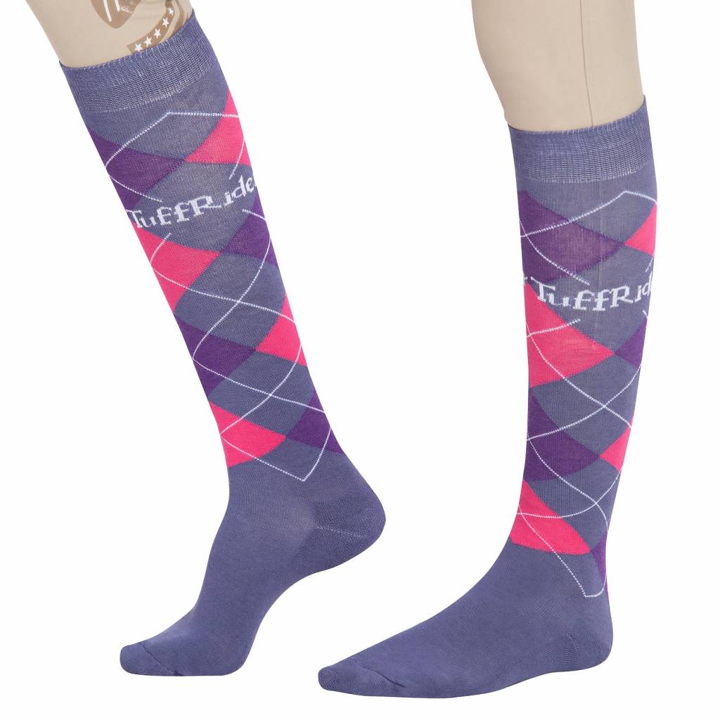 Tuffrider Argyle Socks - Ladies