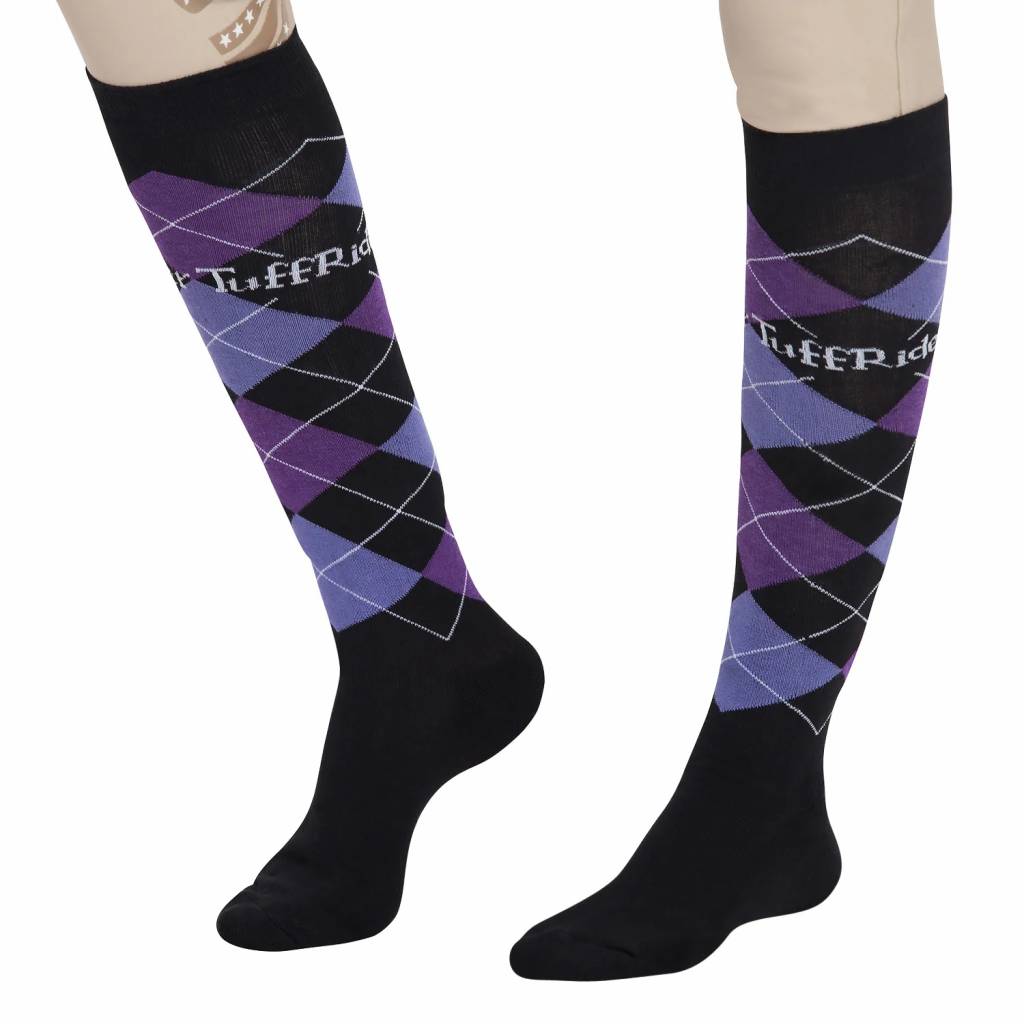 Tuffrider Argyle Socks - Ladies