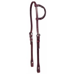 Tory Leather Braided One Ear Headstall