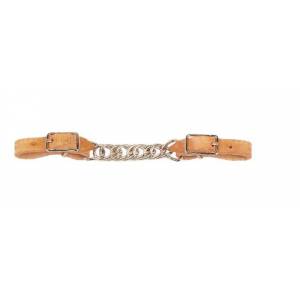 Tory Leather Flat Twisted Chain Curb