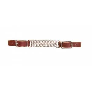 Tory Leather Double Chain Curb
