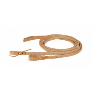 Tory Leather Full Double & Stitched Reins - Water Strap Ends