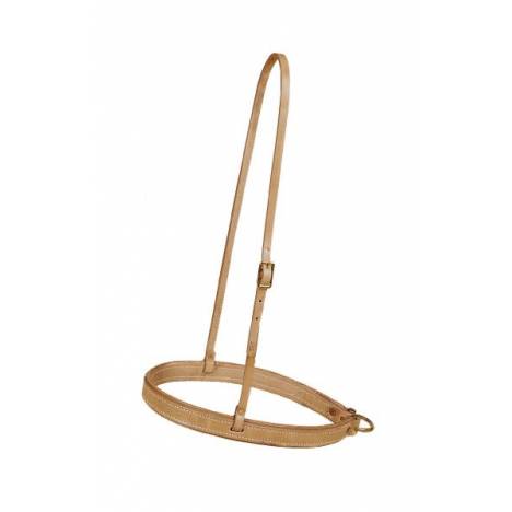 Tory Leather Roper Noseband - Brass Halter Bolts