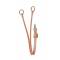 Tory Leather Training Fork - Brass Tongue Buckle