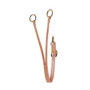 Tory Leather Training Fork - Brass Tongue Buckle