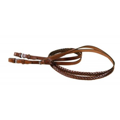 Tory Leather braided leather belt
