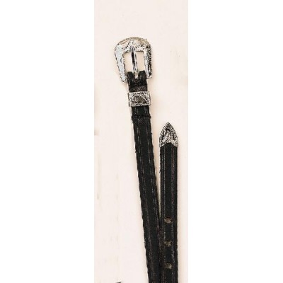Tory Leather Spur Strap with Engraved Buckle