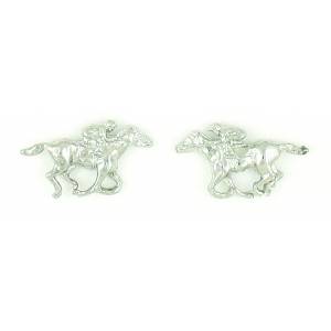 Finishing Touch Thoroughbred Racer Earrings